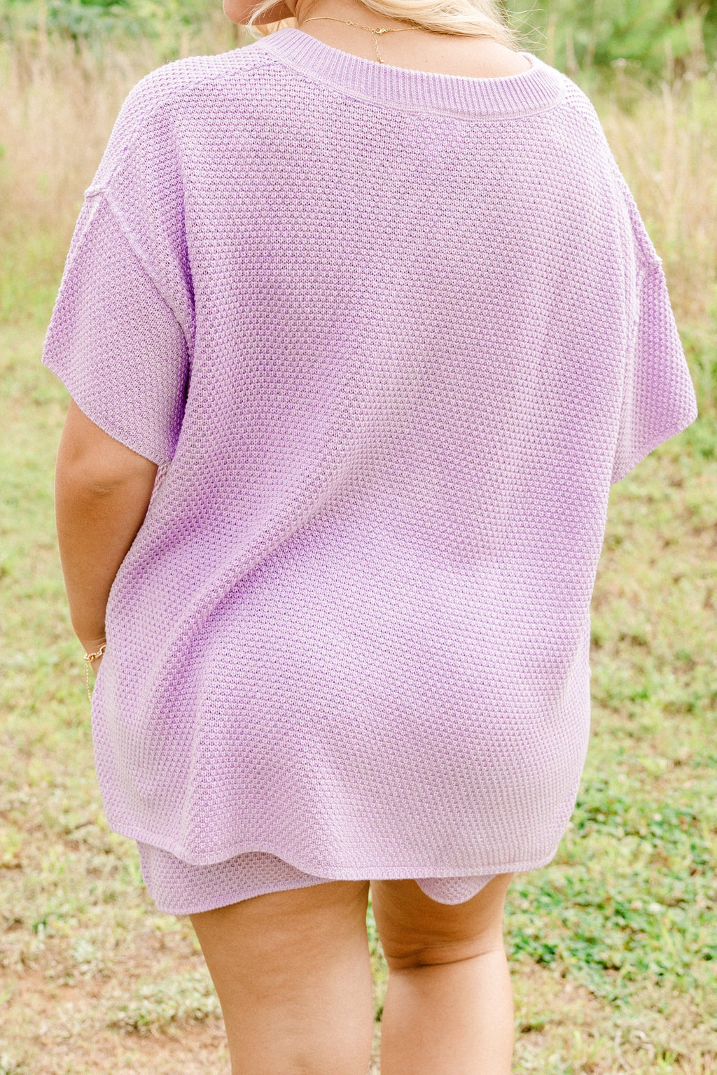 Off In Paradise Sweater Set, Lilac