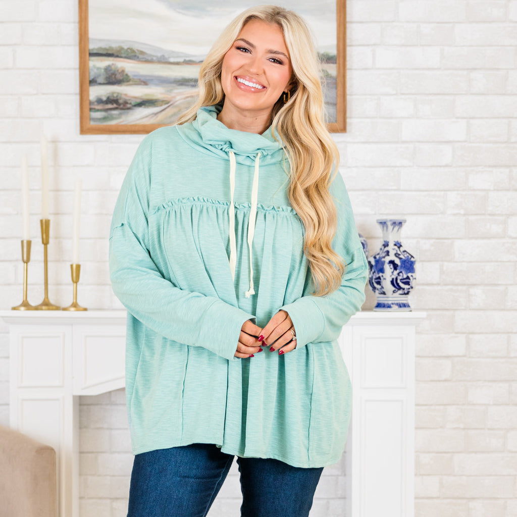 Offer The World Hoodie, Mint