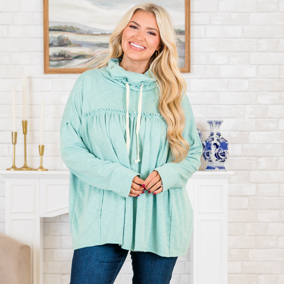 Offer The World Hoodie, Mint
