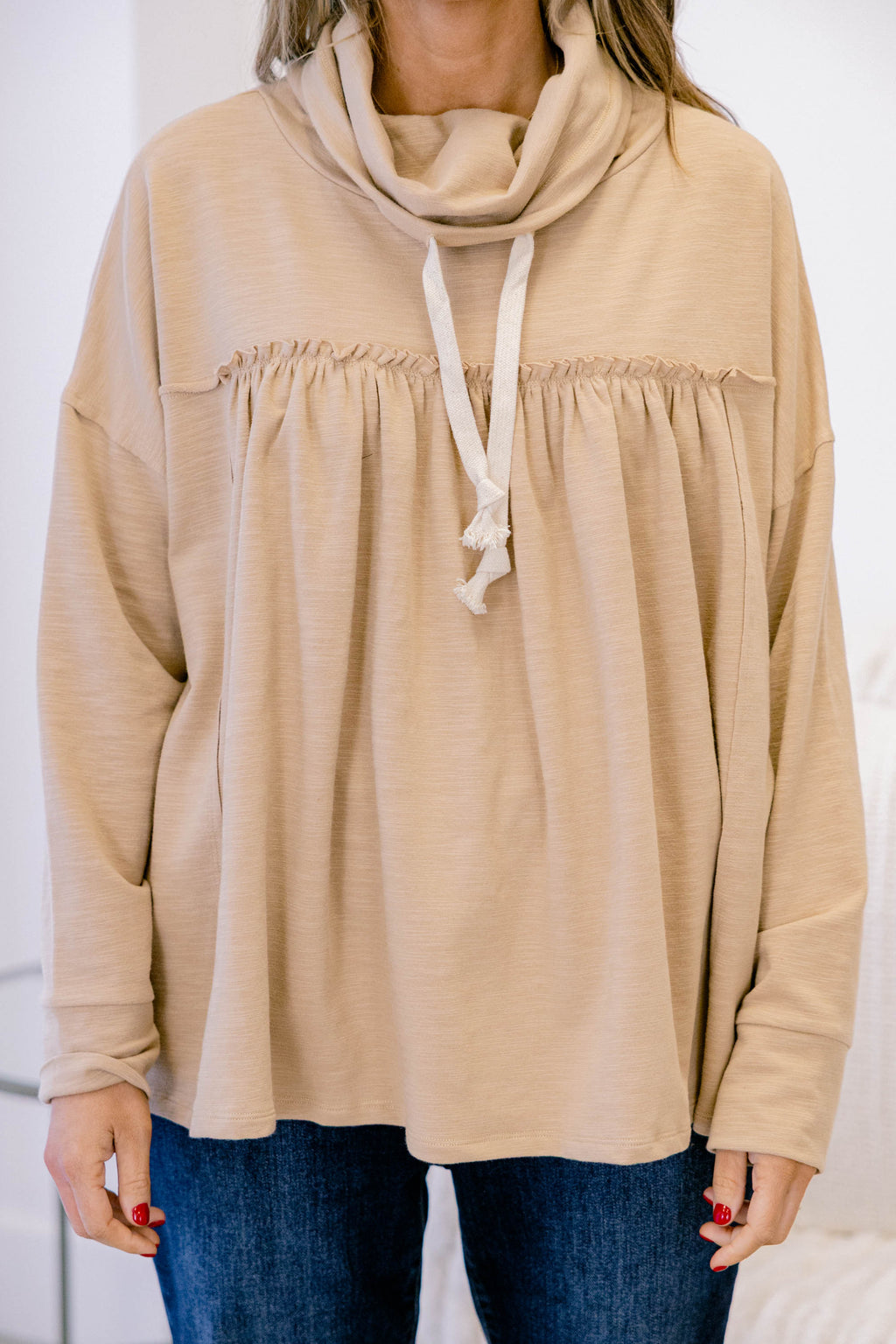 Offer The World Hoodie, Sand