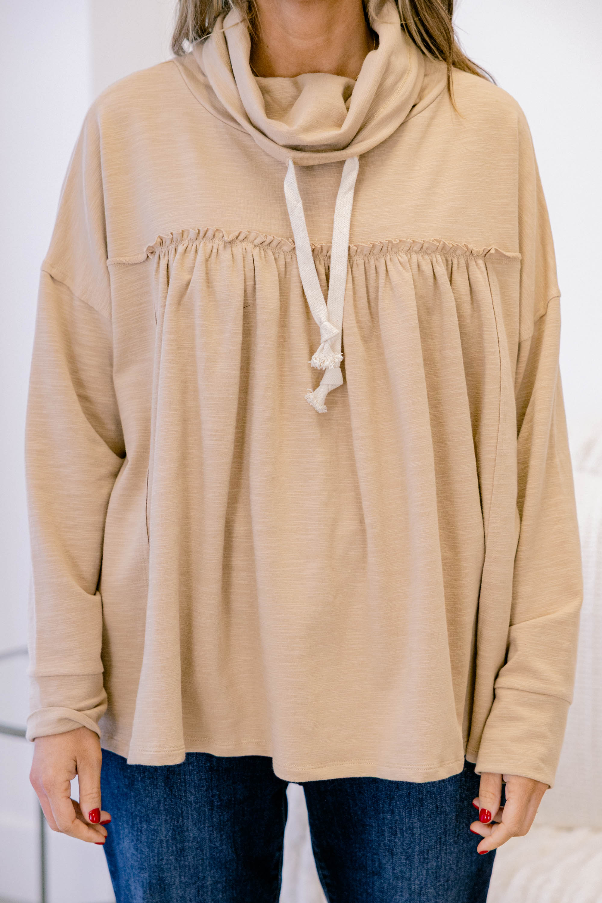 Offer The World Hoodie, Sand