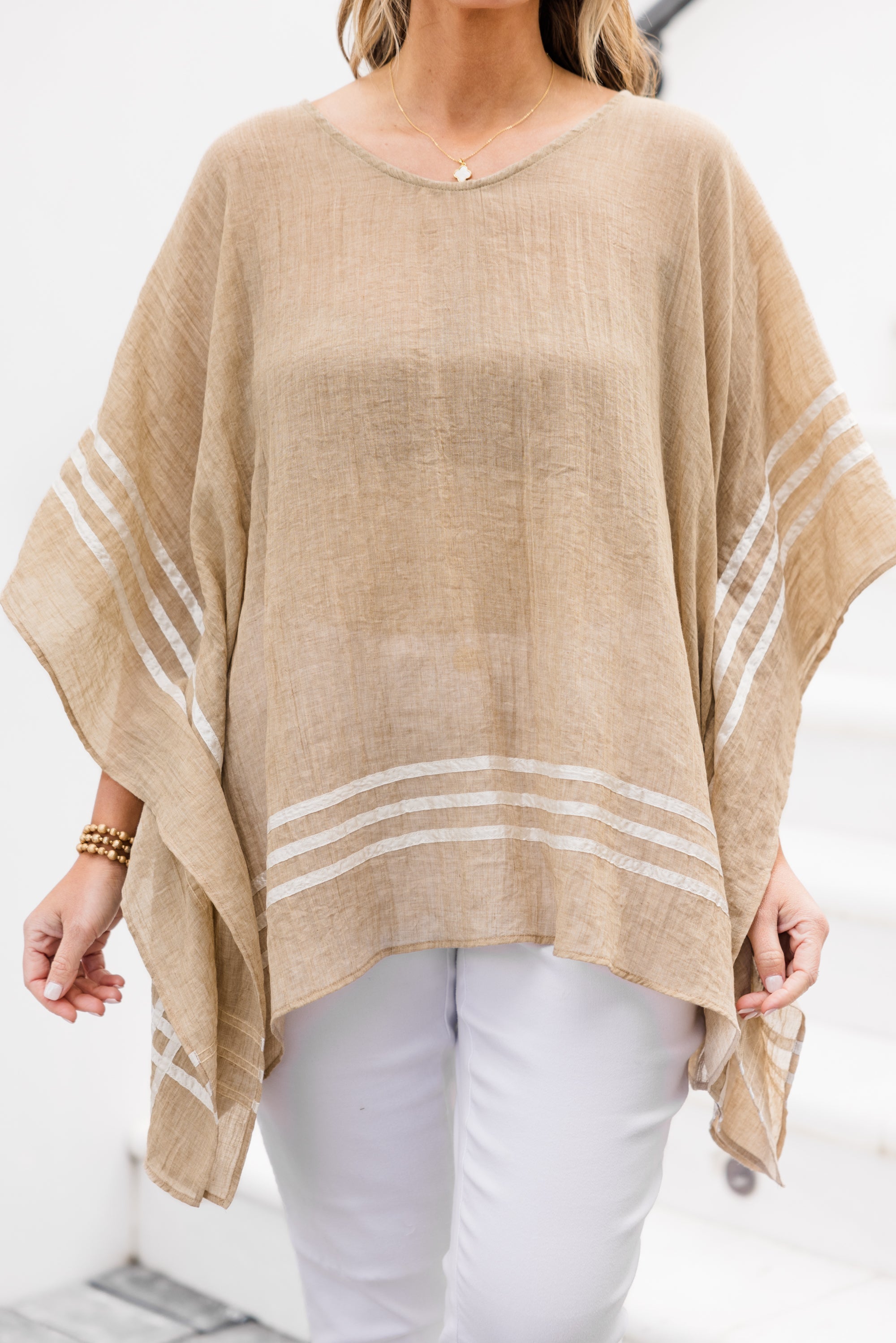 Oh Boy Tunic, Brown
