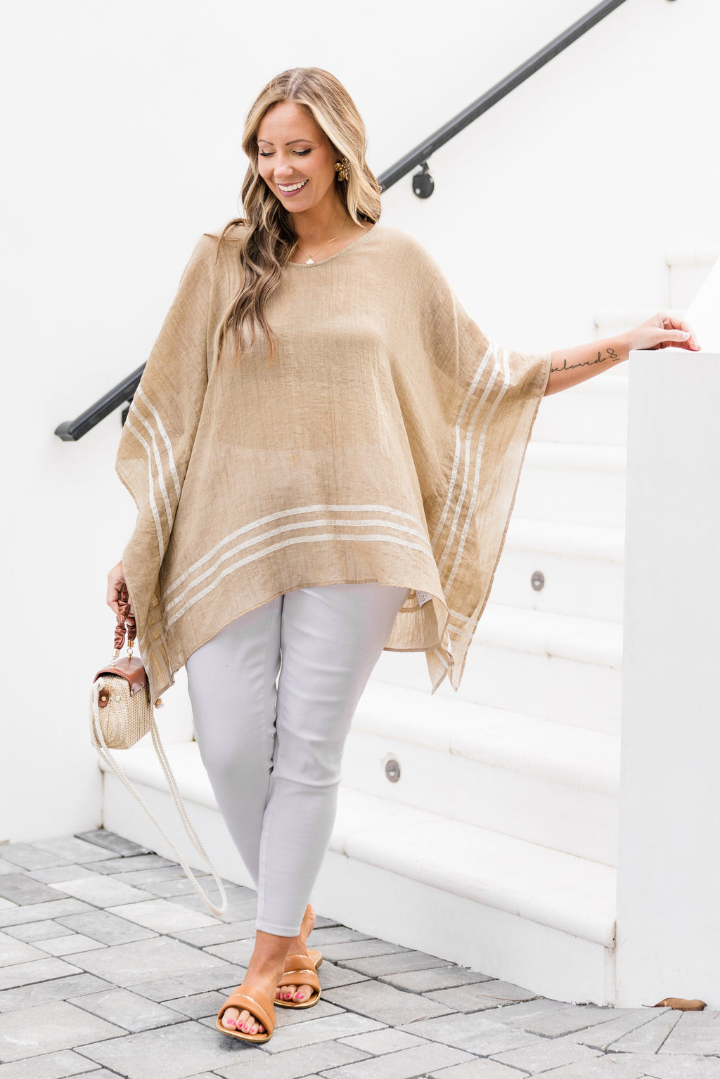 Oh Boy Tunic, Brown