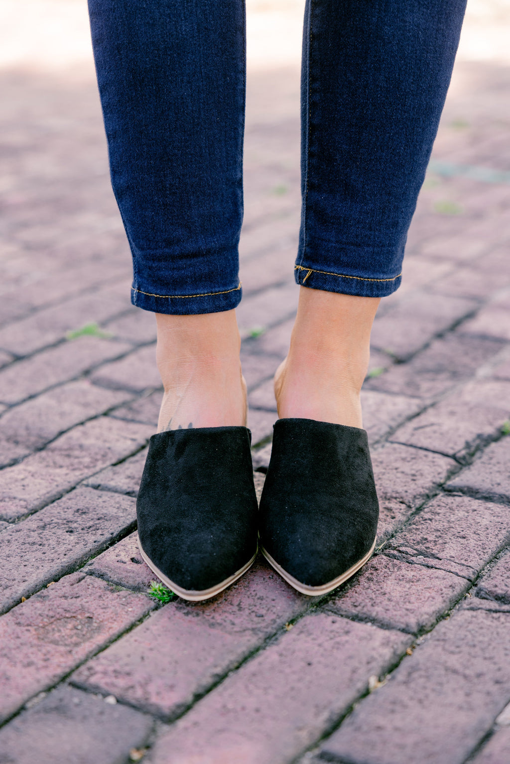 Oh So Charming Mules, Black