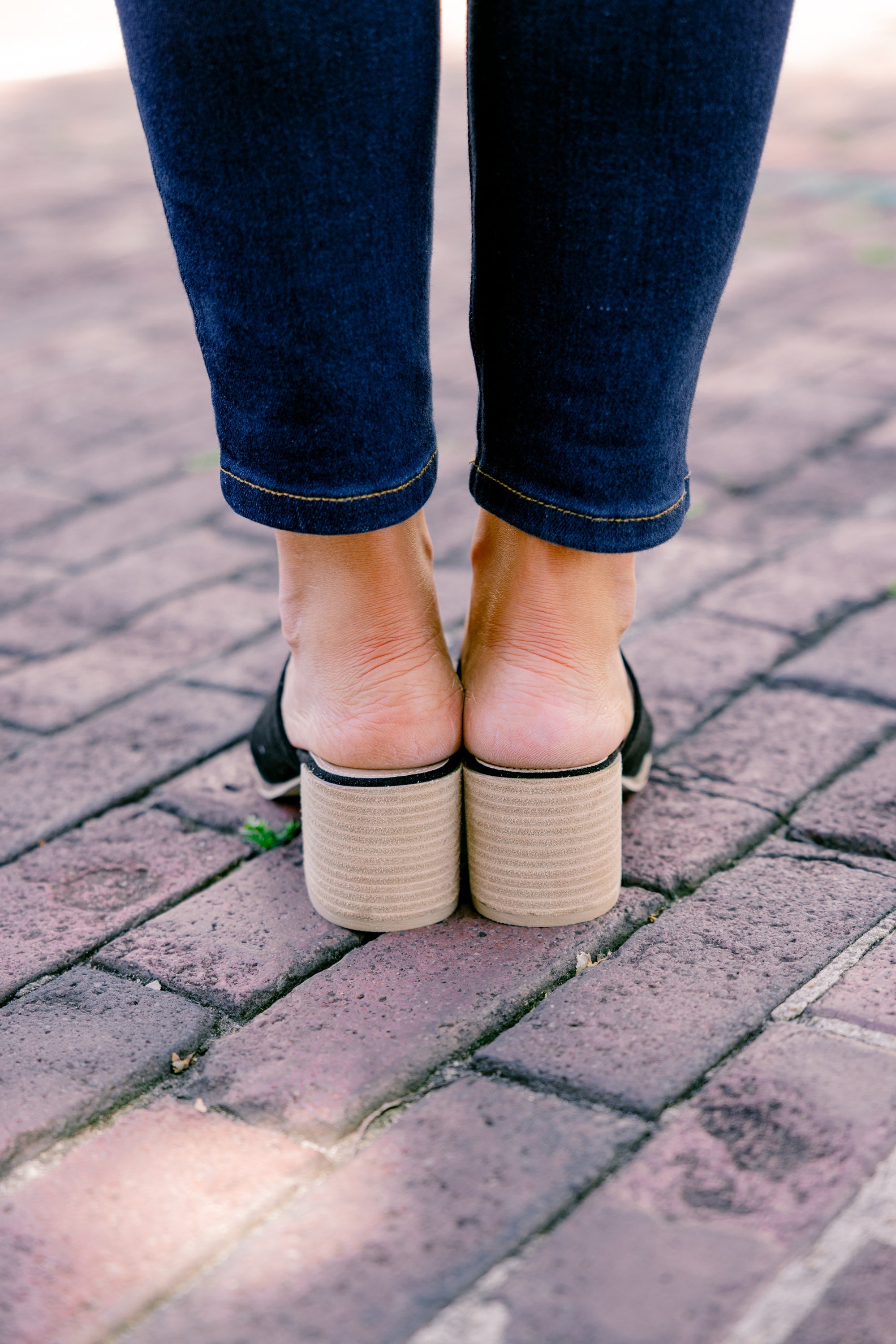 Oh So Charming Mules, Black