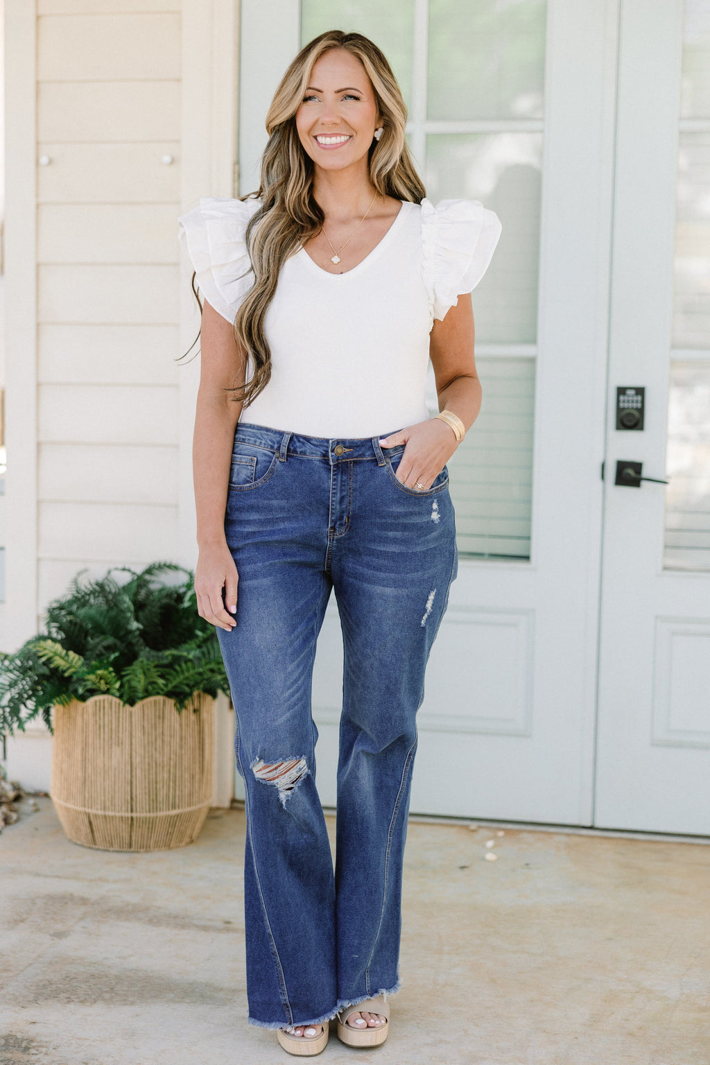 On An Adventure Jeans, Dark Wash