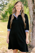 On Good Terms Dress, Black
