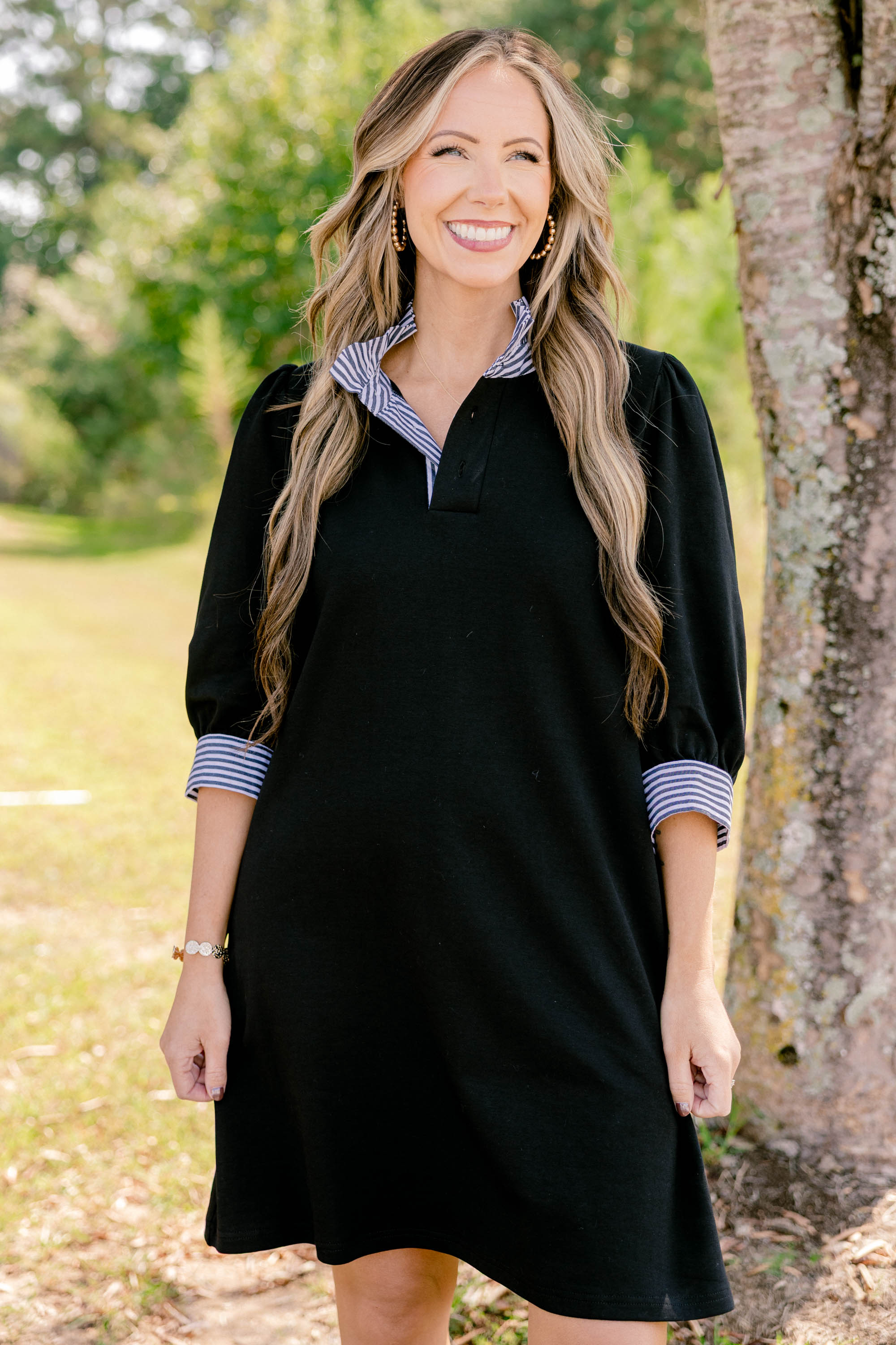 On Good Terms Dress, Black