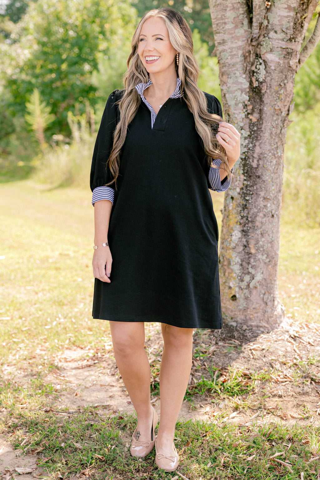 On Good Terms Dress, Black