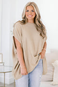 On My Way Over Sweater, Taupe