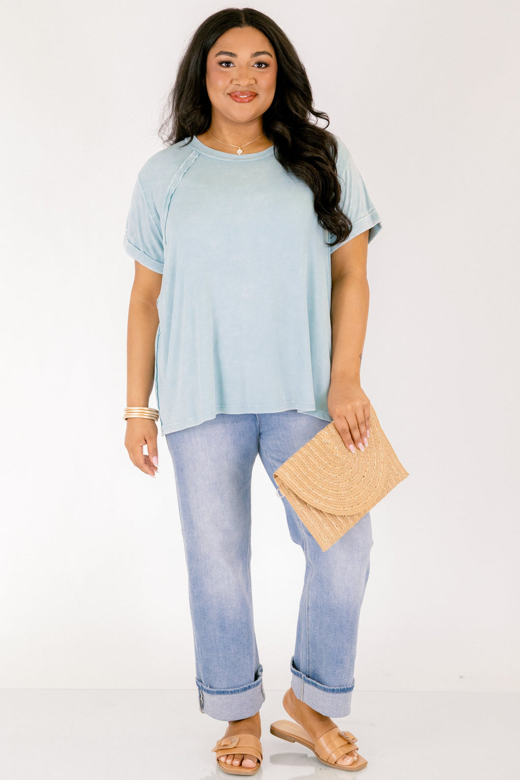 On Repeat Tee, Sea Angel