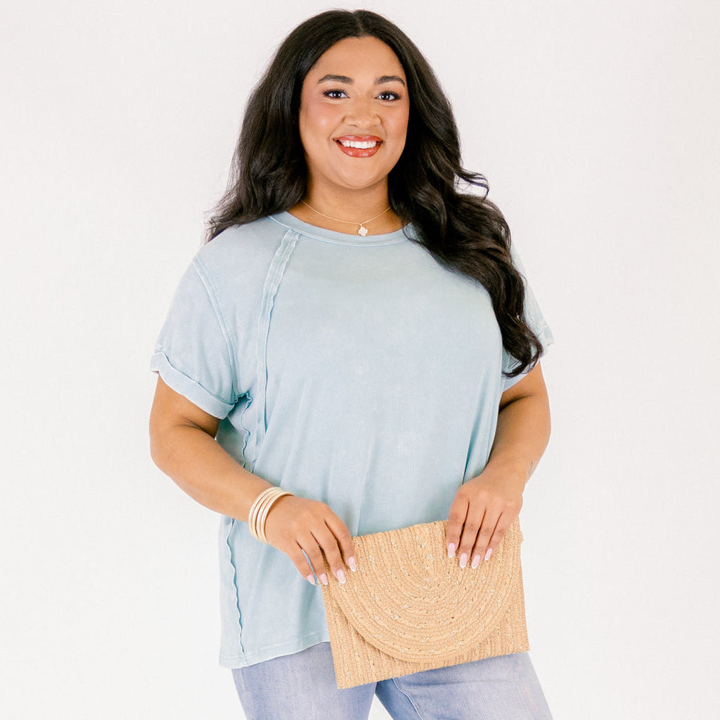 On Repeat Tee, Sea Angel