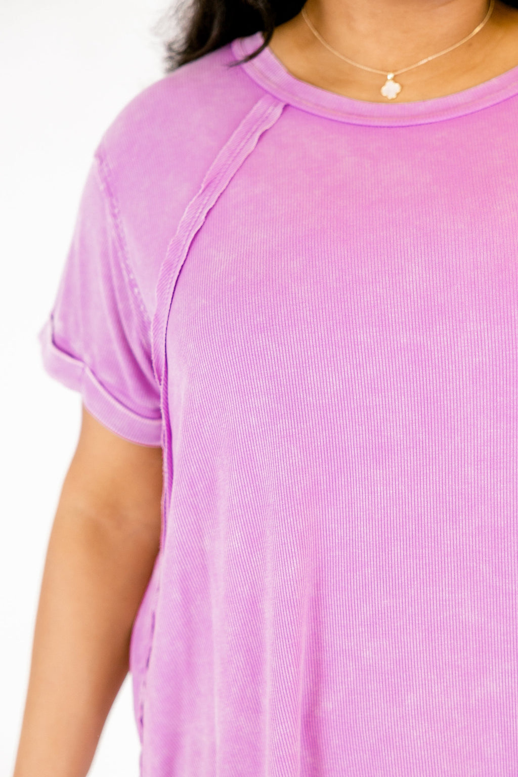 On Repeat Tee, Violet