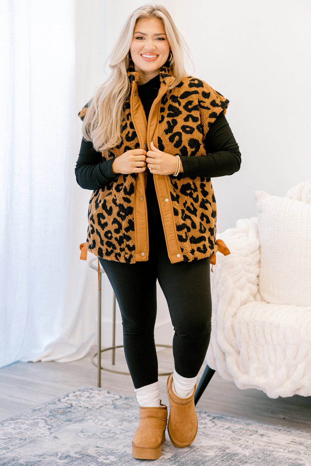 On Schedule Vest, Leopard