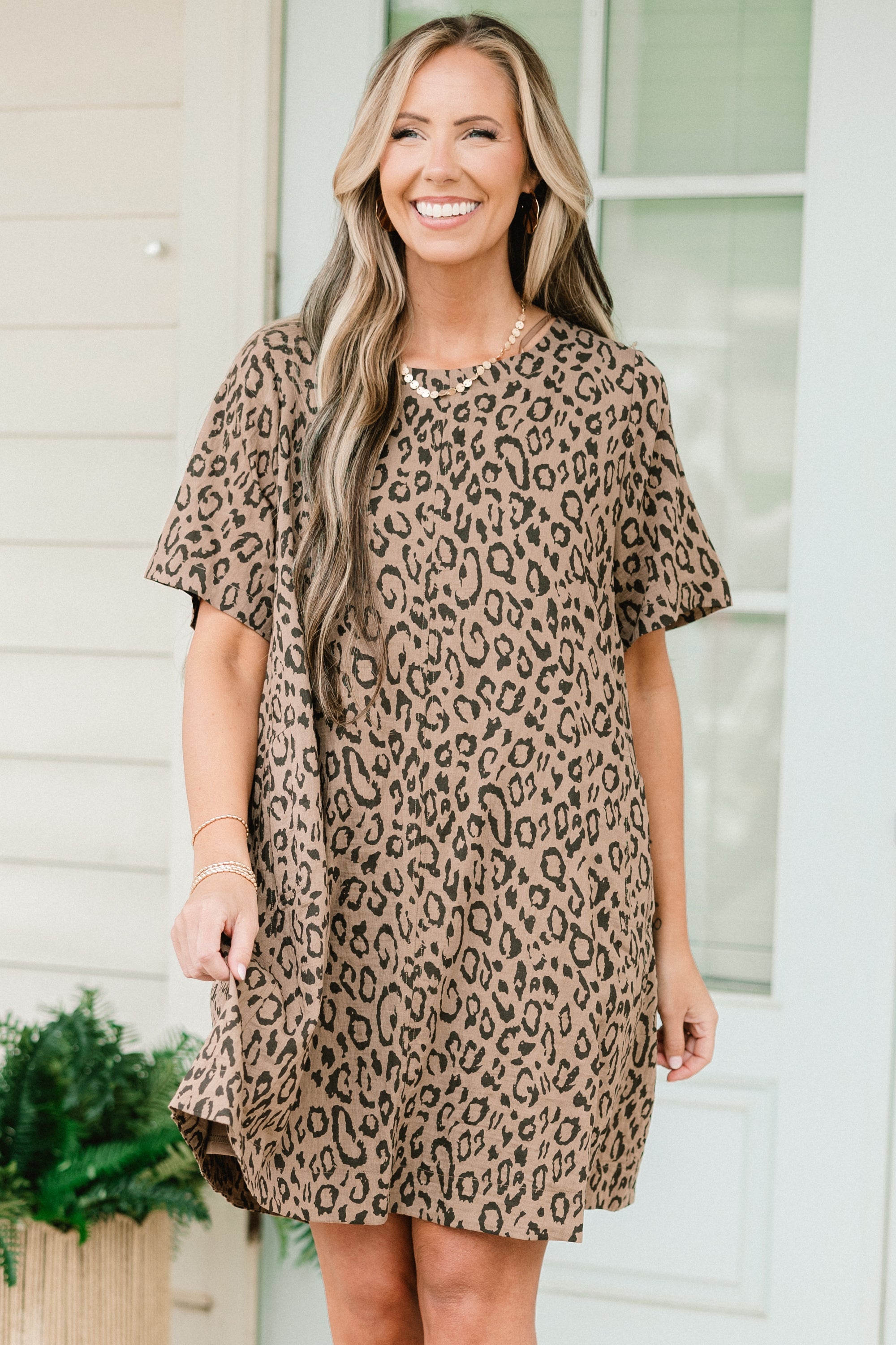 On The Move Dress, Mocha