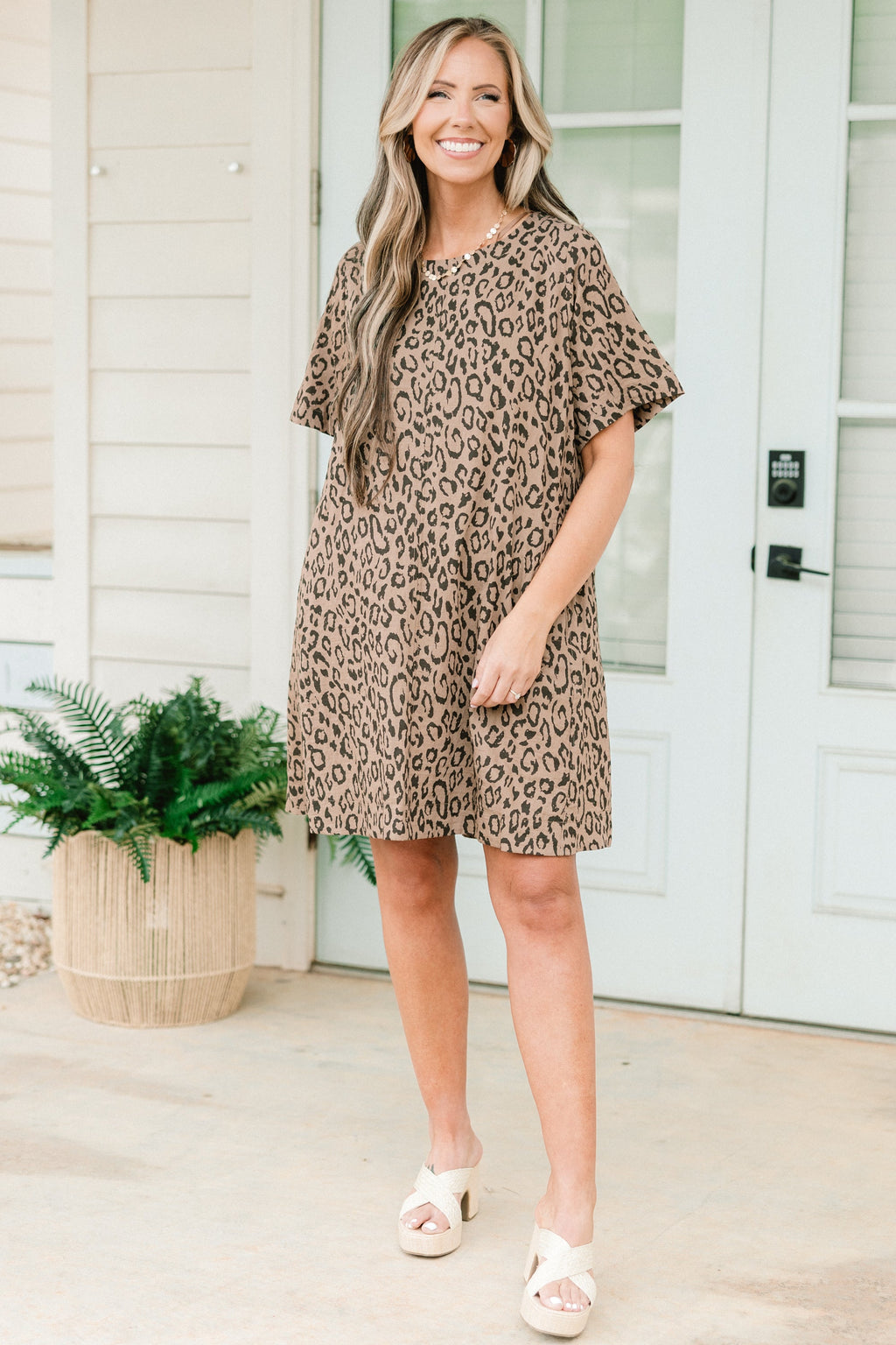 On The Move Dress, Mocha