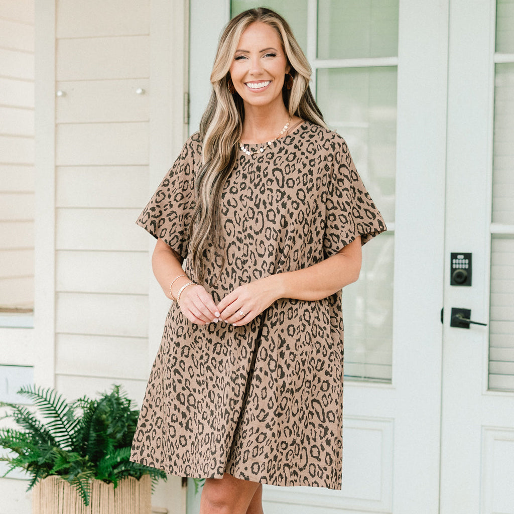On The Move Dress, Mocha