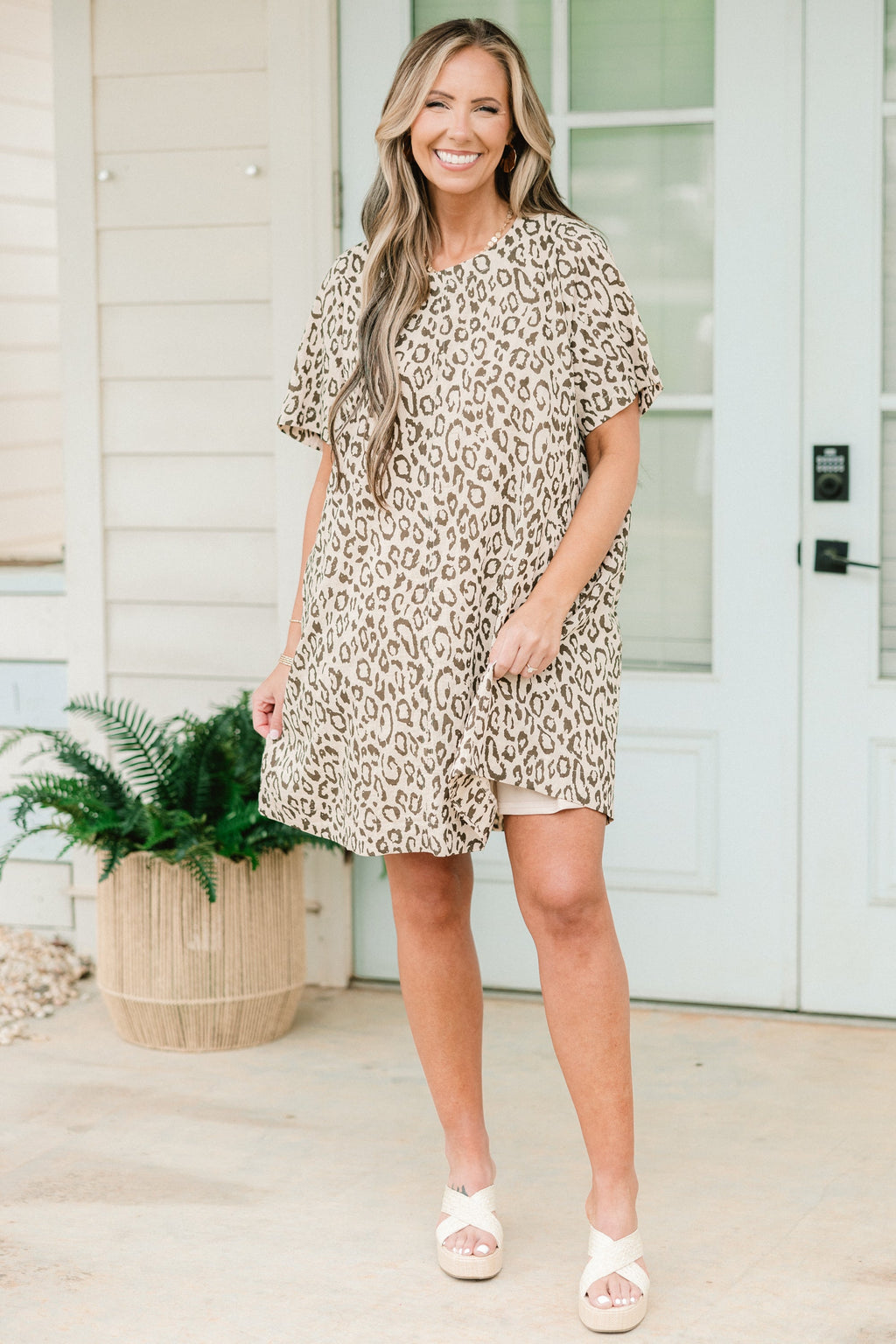 On The Move Dress, Oatmeal