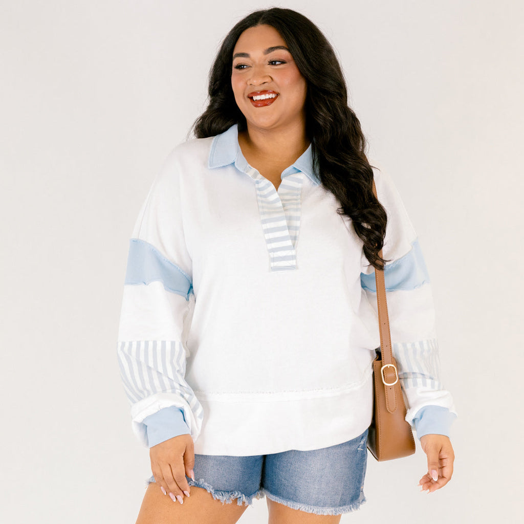 On The Move Pullover, Ivory