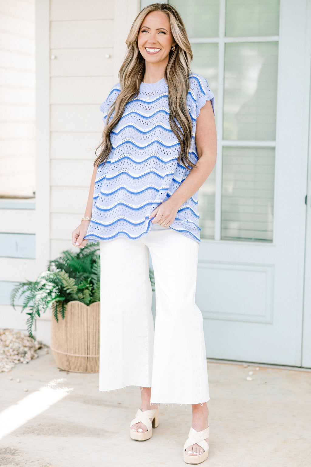 On The Wave Top, Blue