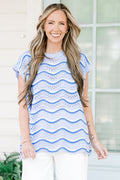 On The Wave Top, Blue
