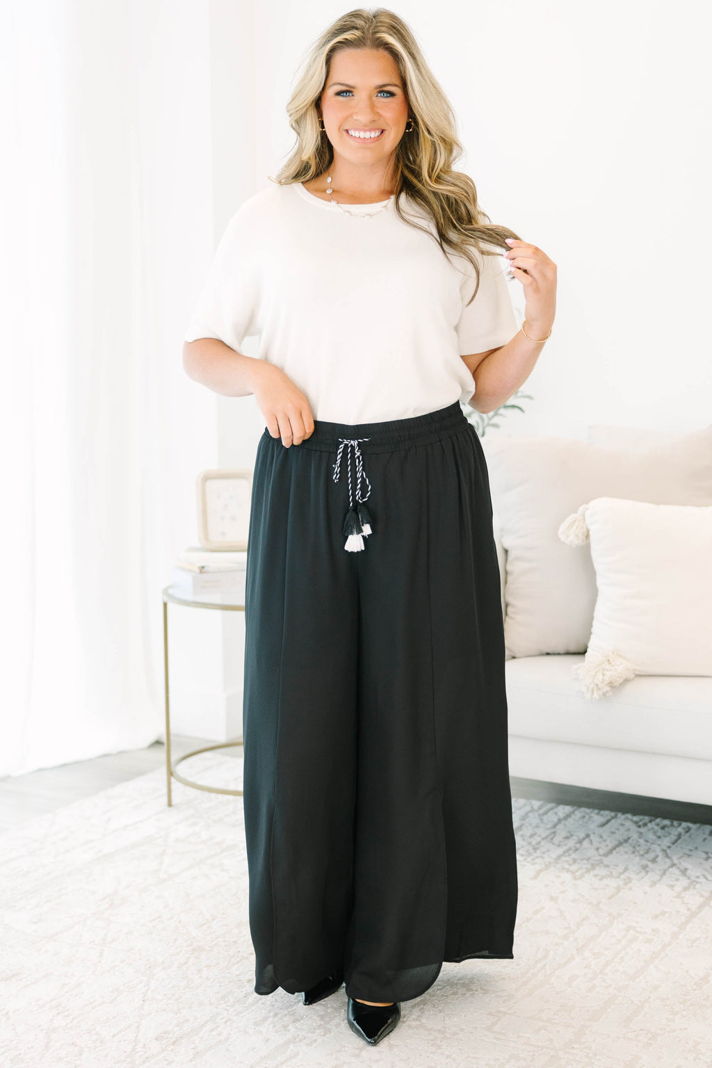 On Top Of The World Pants, Black