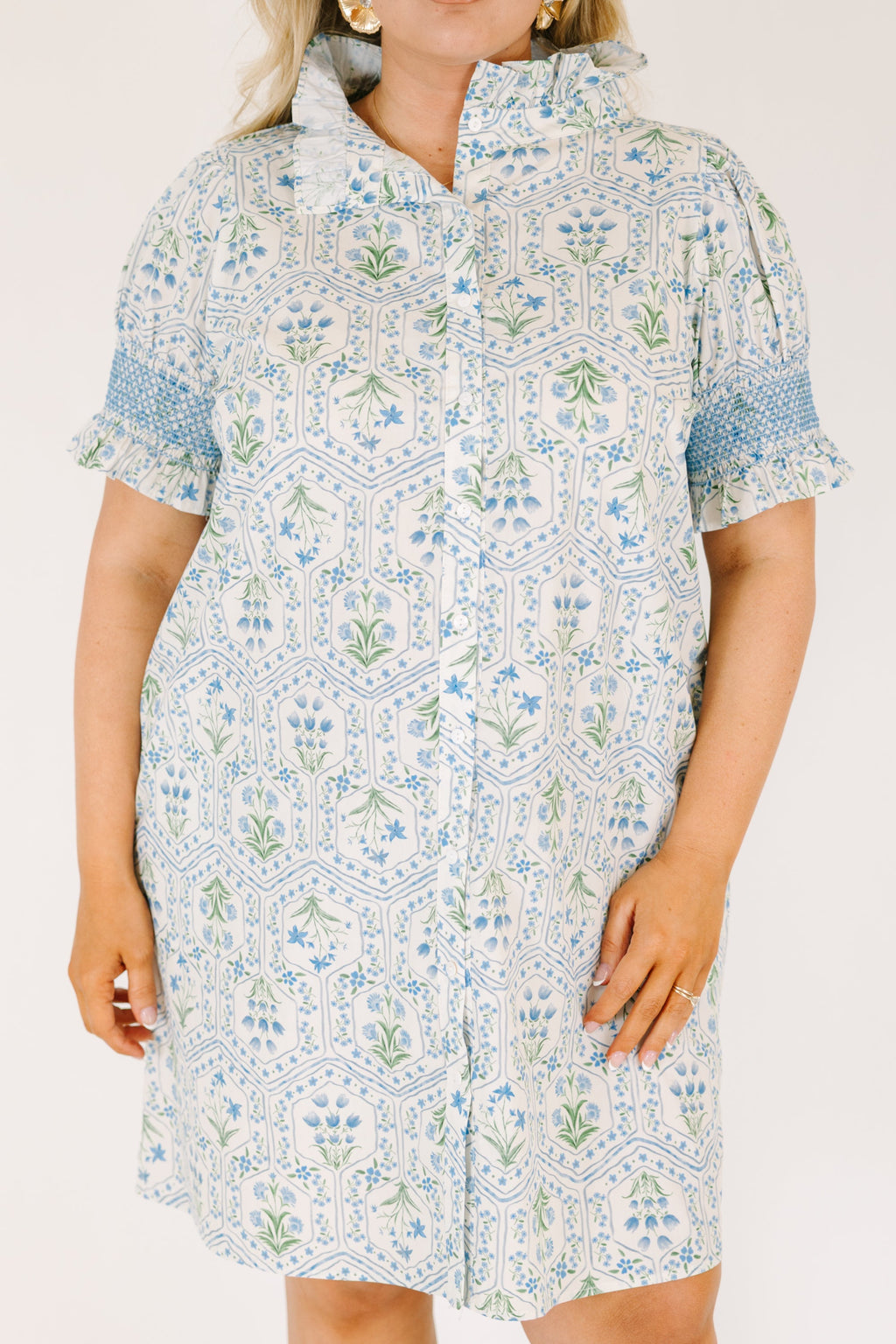 On Your Way Dress, Blue