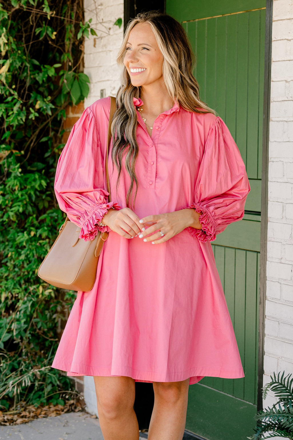 One Day At A Time Dress, Pink