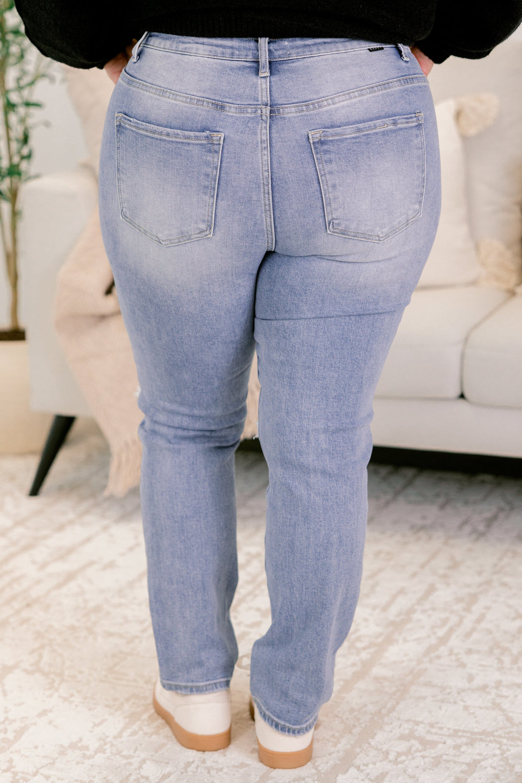 One Thing At A Time Jeans, Light Wash