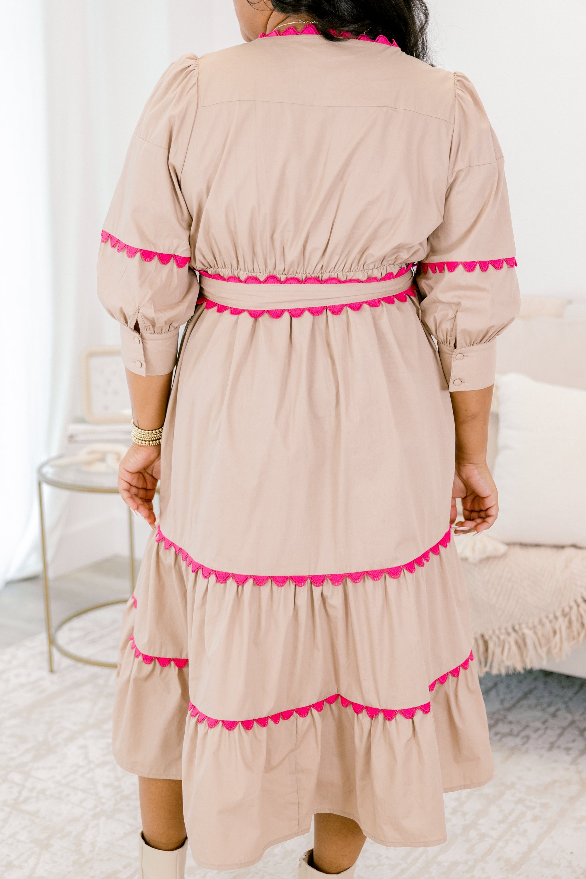 Only A Matter Of Time Dress, Brown