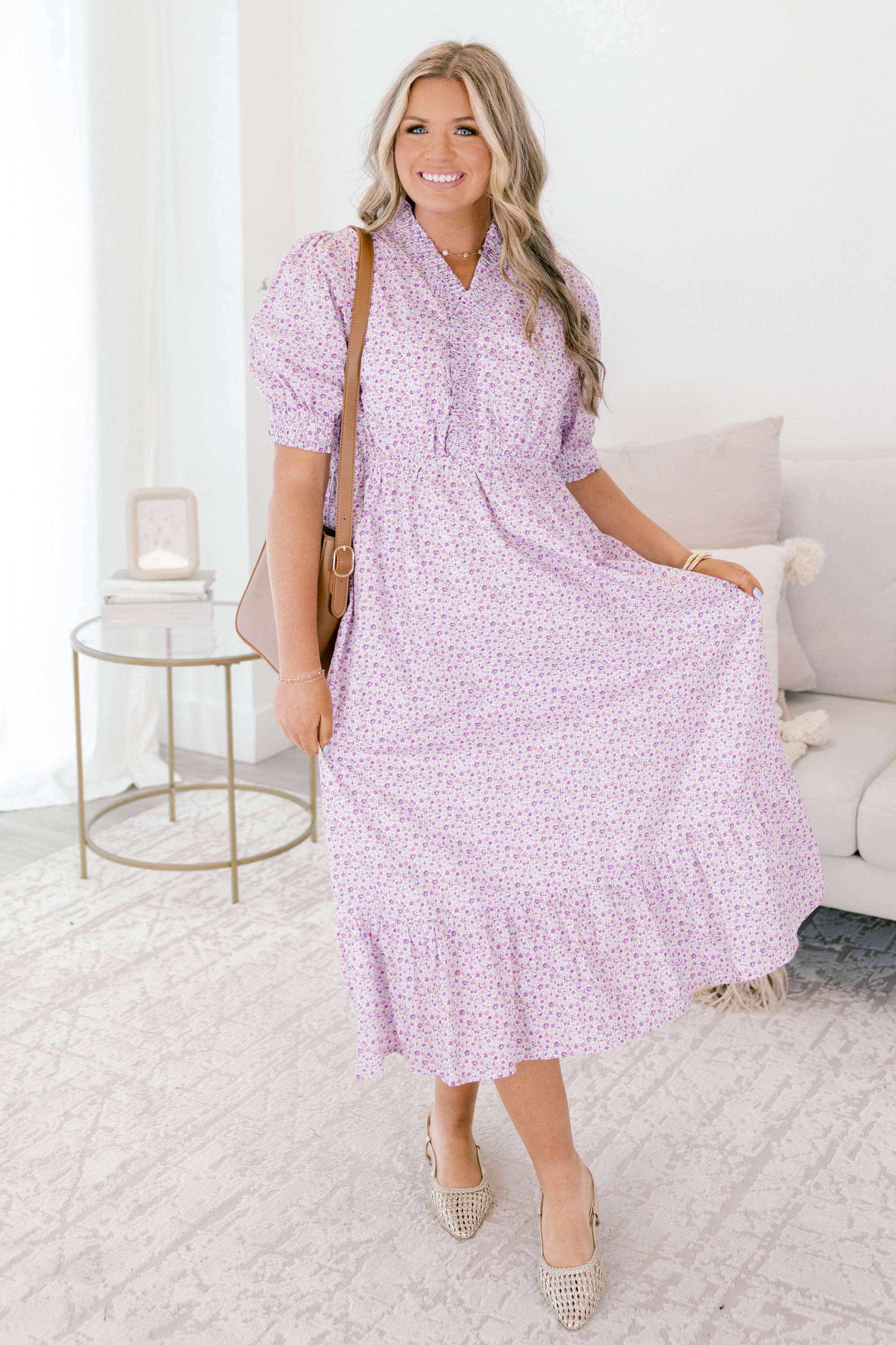 Opportunity Presents Itself Dress, Purple