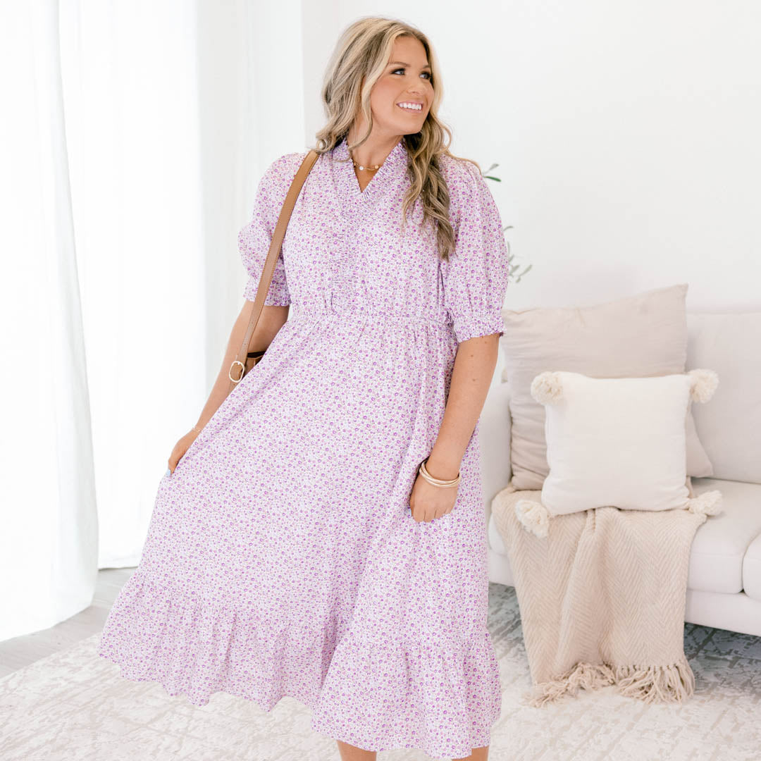 Opportunity Presents Itself Dress, Purple