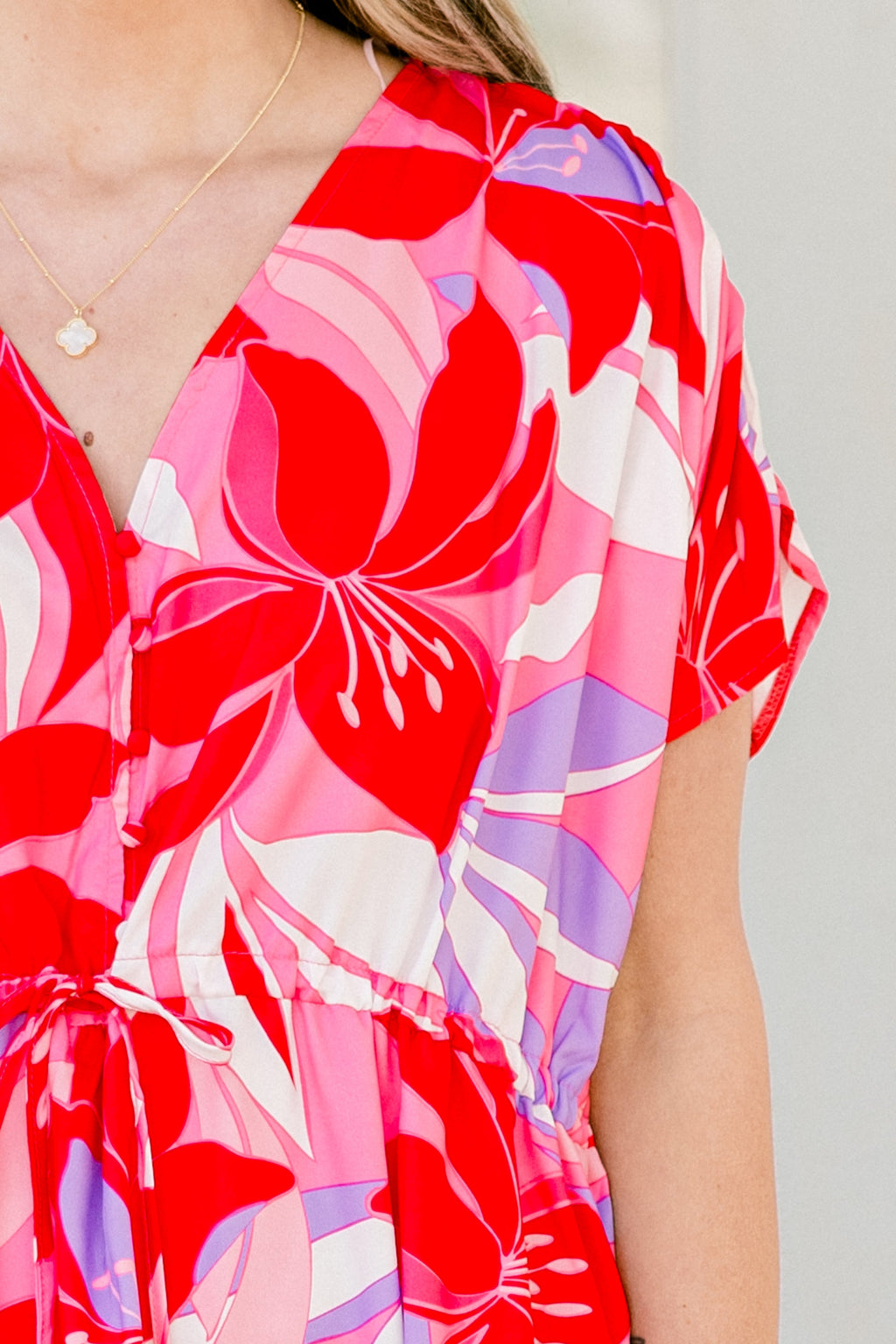 Orchid's Whisper Dress, Fuchsia