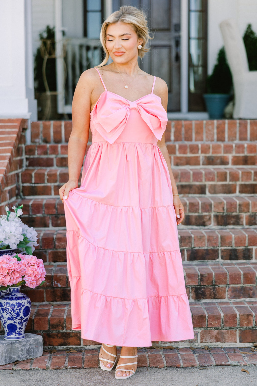 Other One Midi Dress, Pink