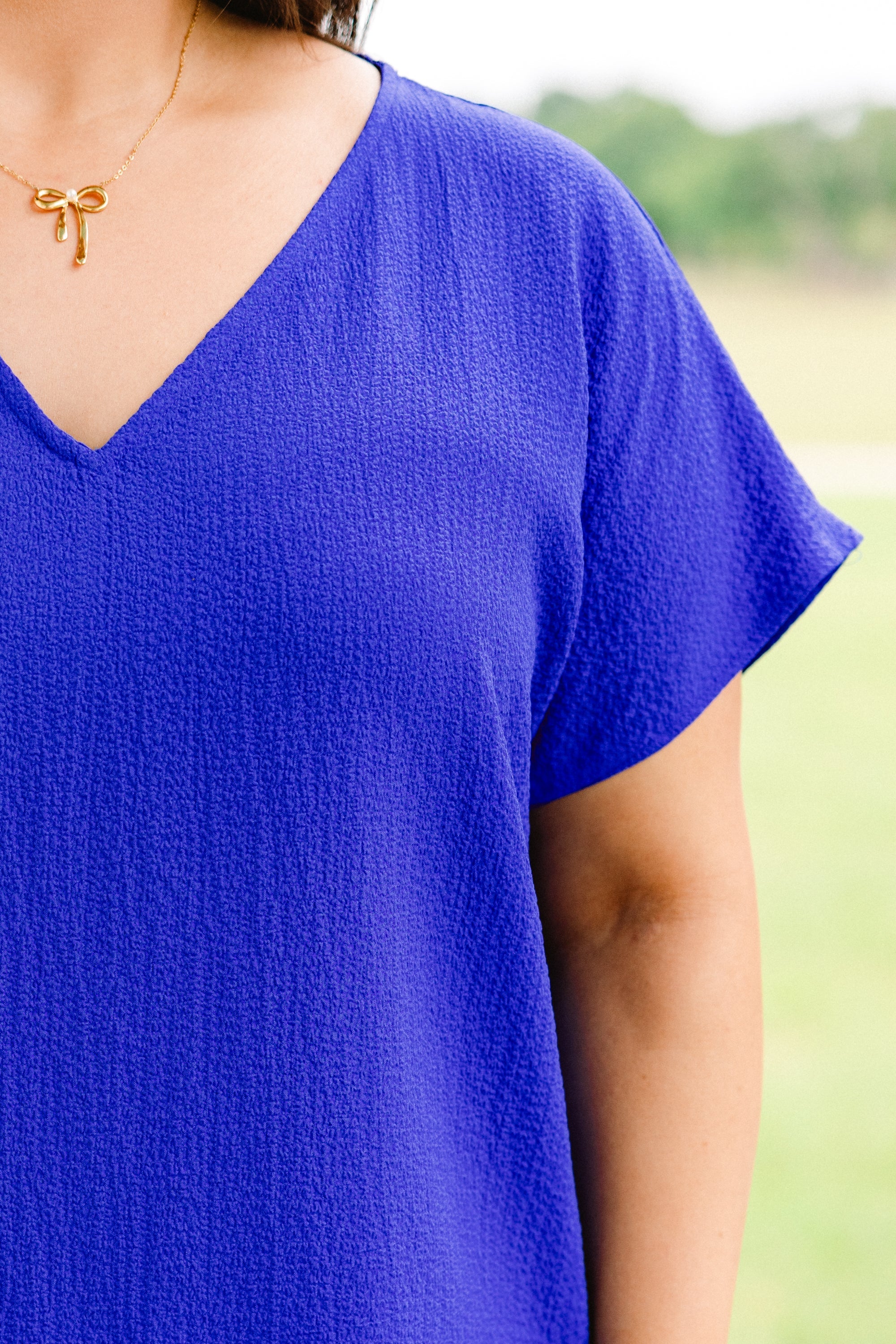 Our Oasis Top, Royal Blue