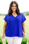 Our Oasis Top, Royal Blue