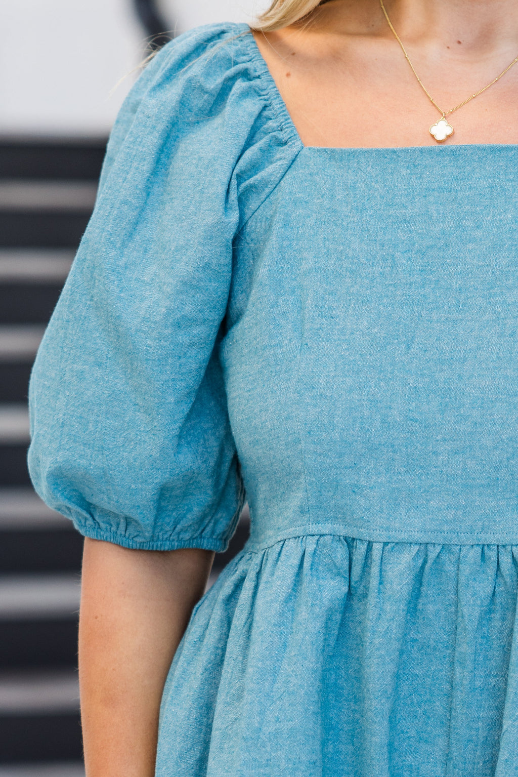 Our Place Romper, Blue