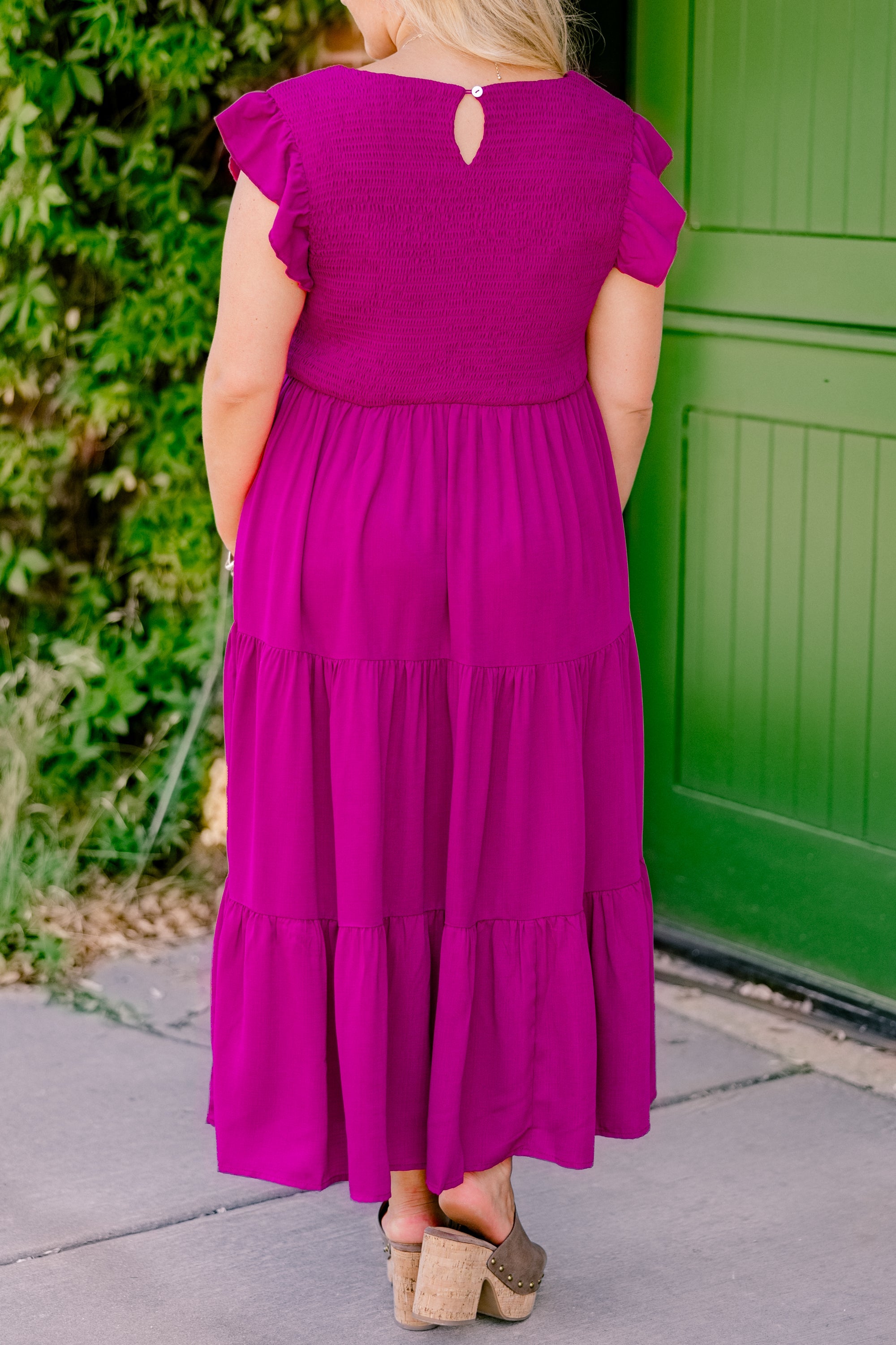 Our Sweet Memories Dress, Berry