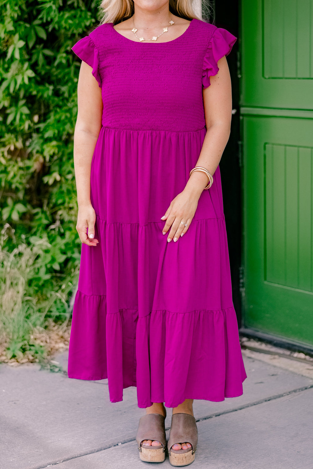 Our Sweet Memories Dress, Berry