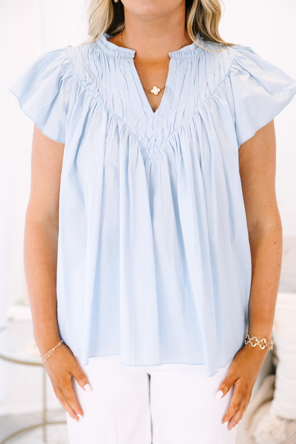 Out For Fun Top, Blue