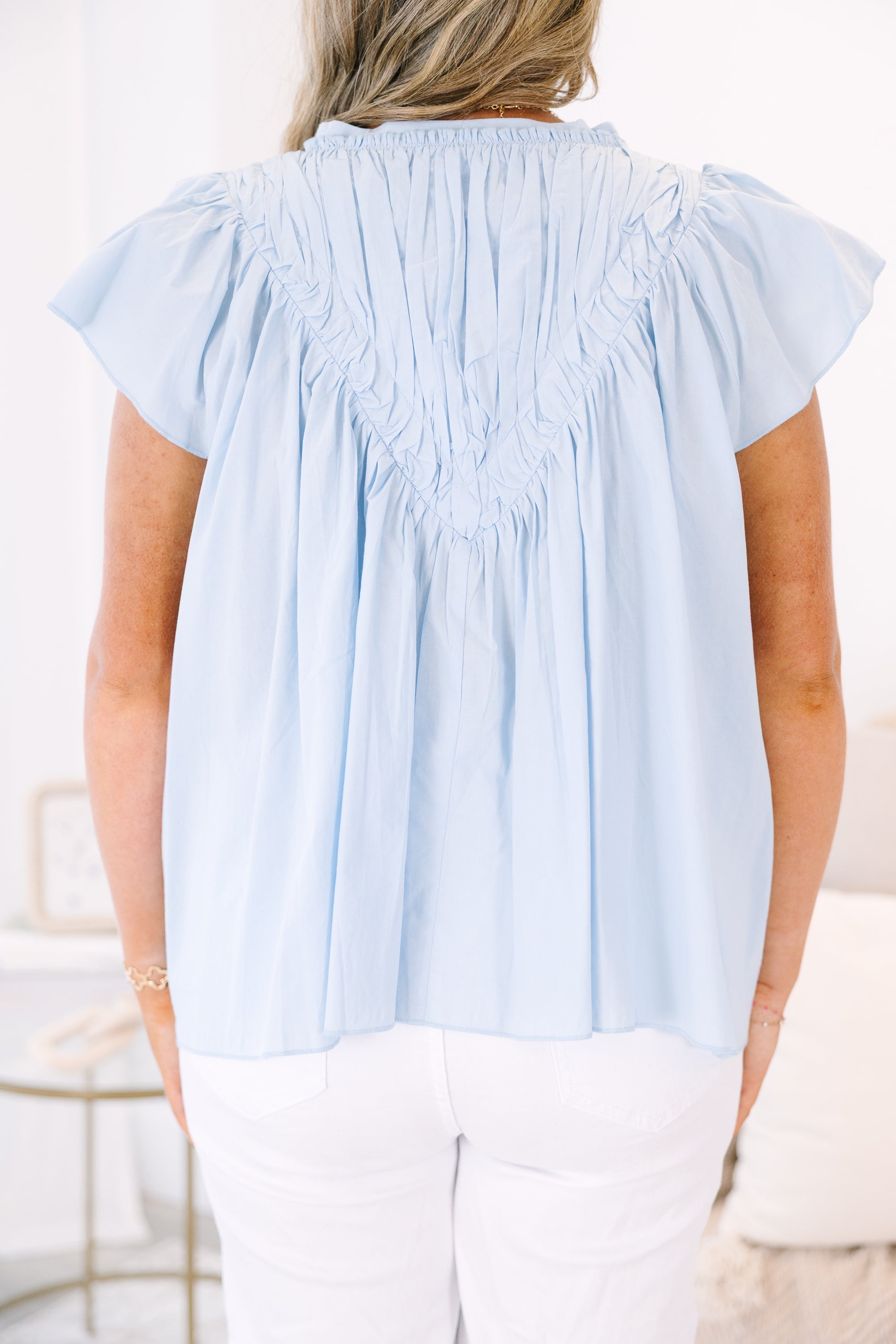 Out For Fun Top, Blue