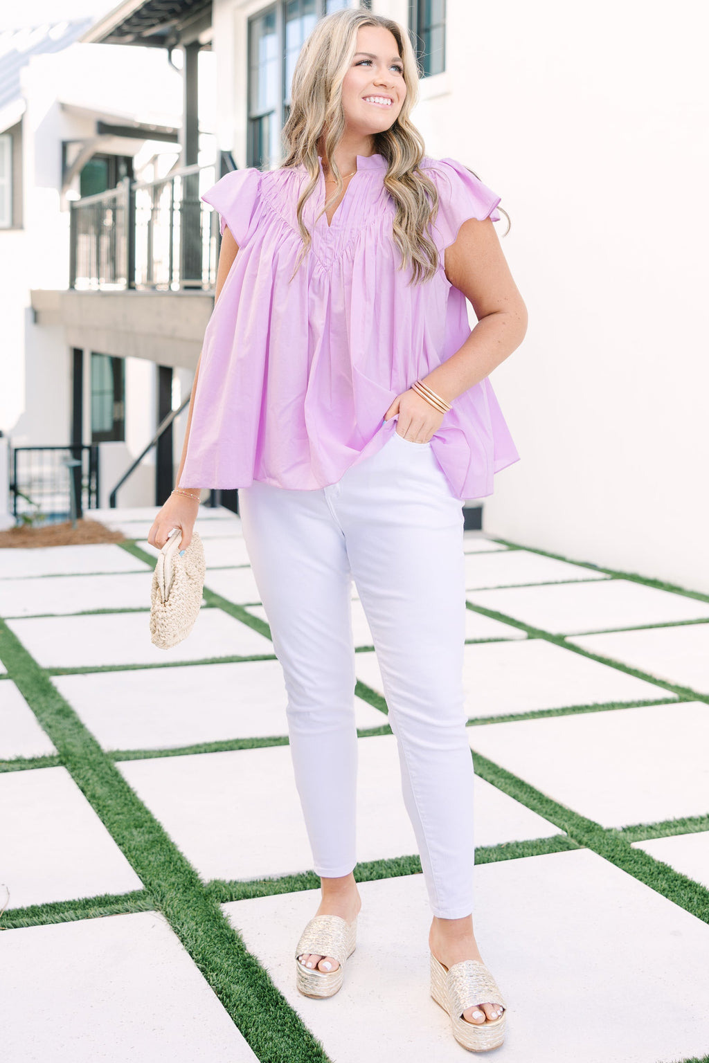 Out For Fun Top, Purple