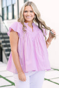 Out For Fun Top, Purple