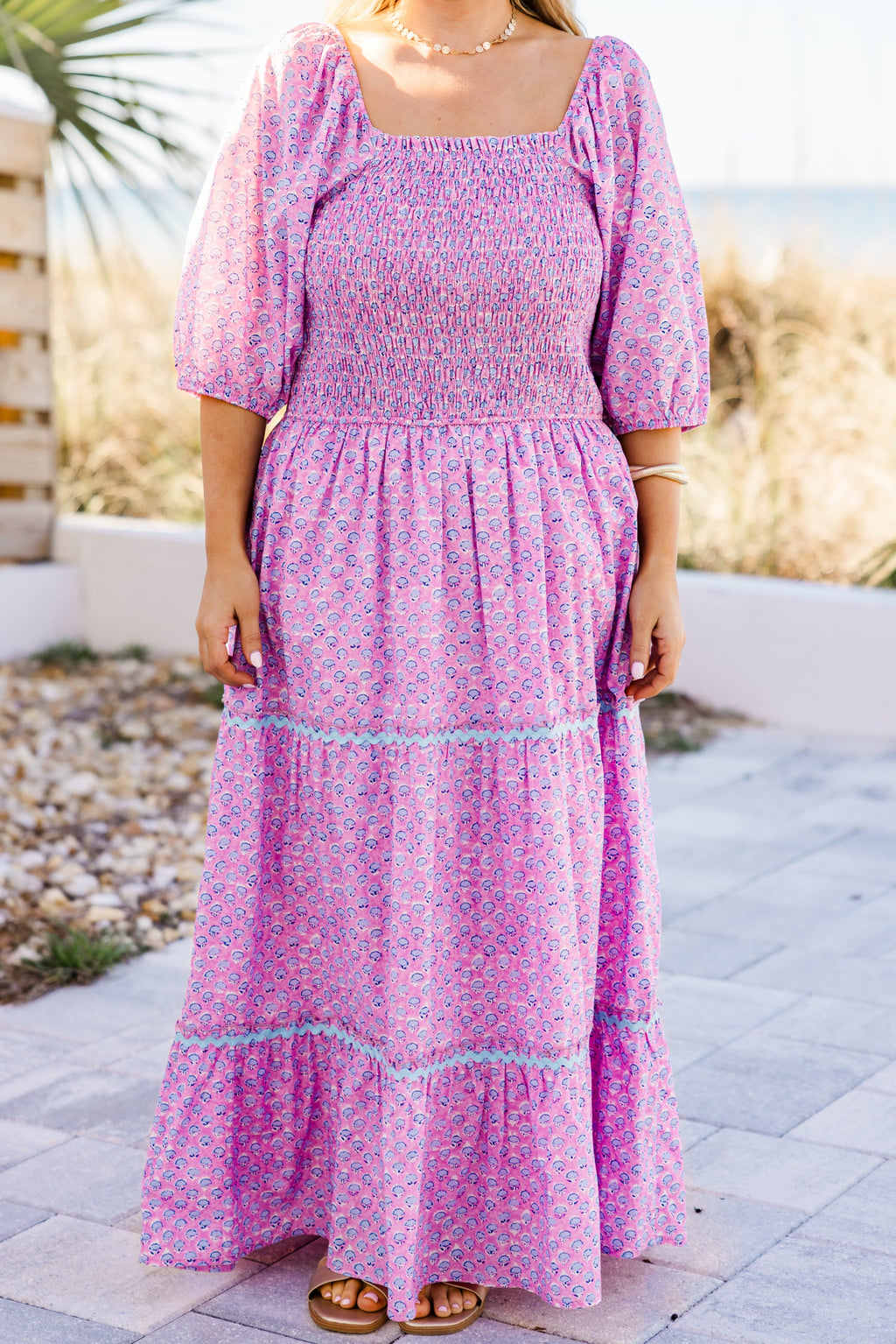 Out Of Touch Dress, Pink