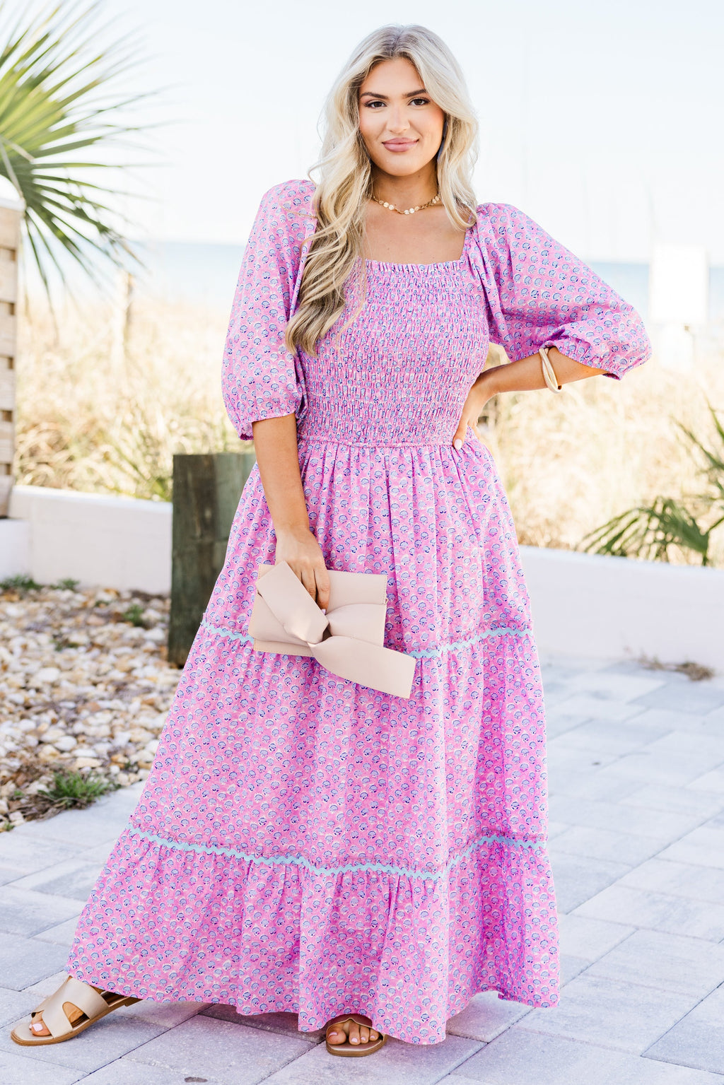 Out Of Touch Dress, Pink