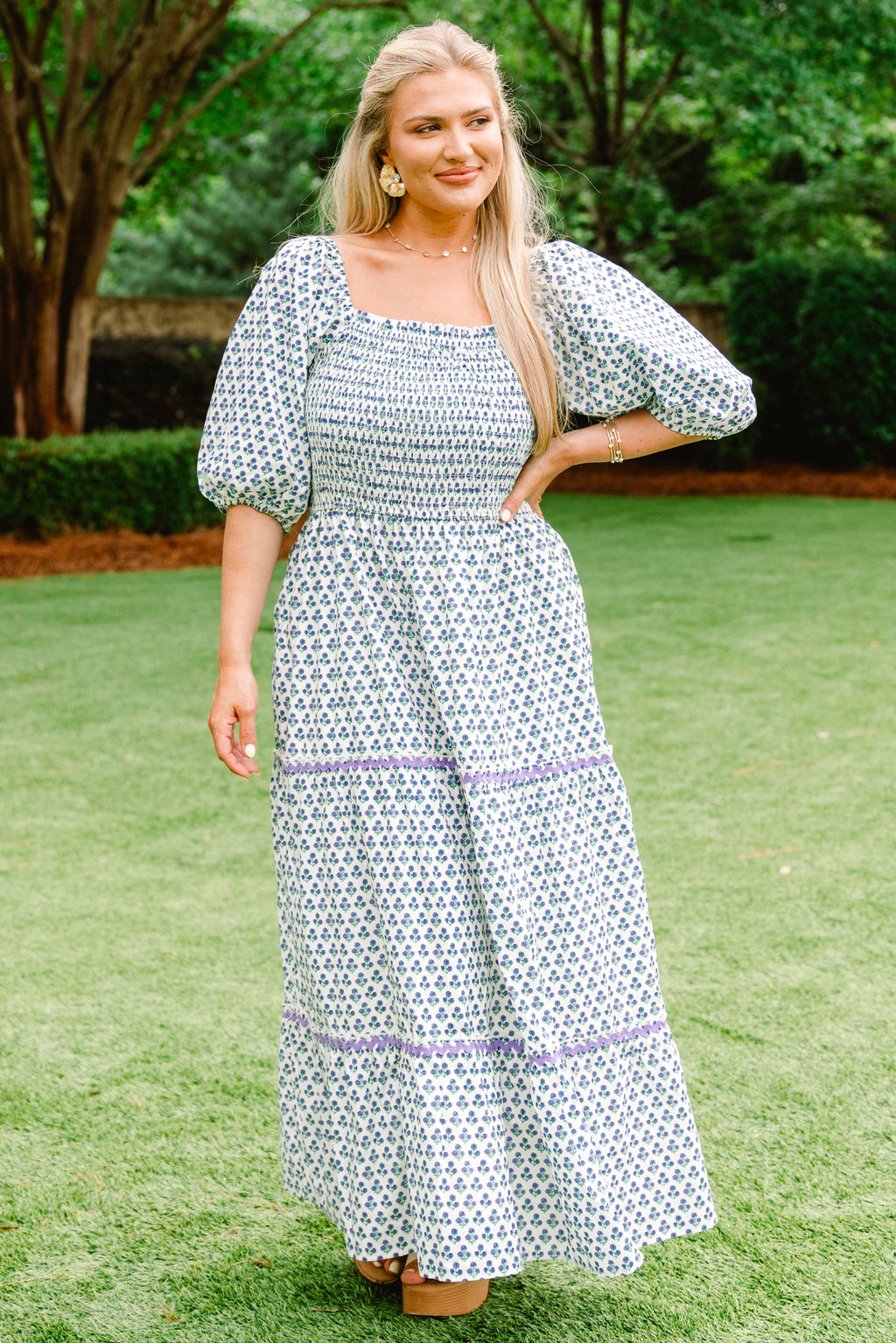 Out Of Touch Dress, Purple