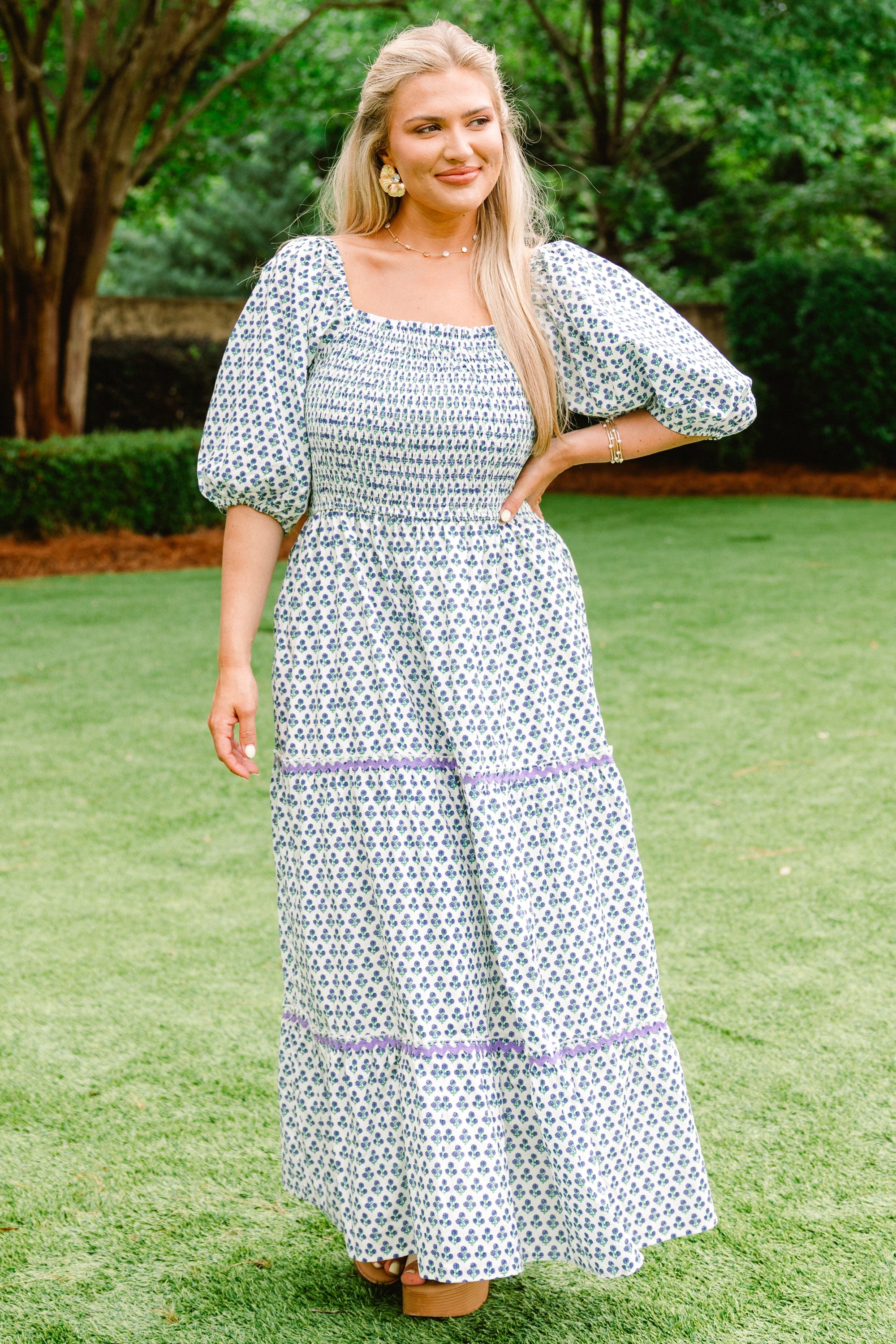 Out Of Touch Dress, Purple