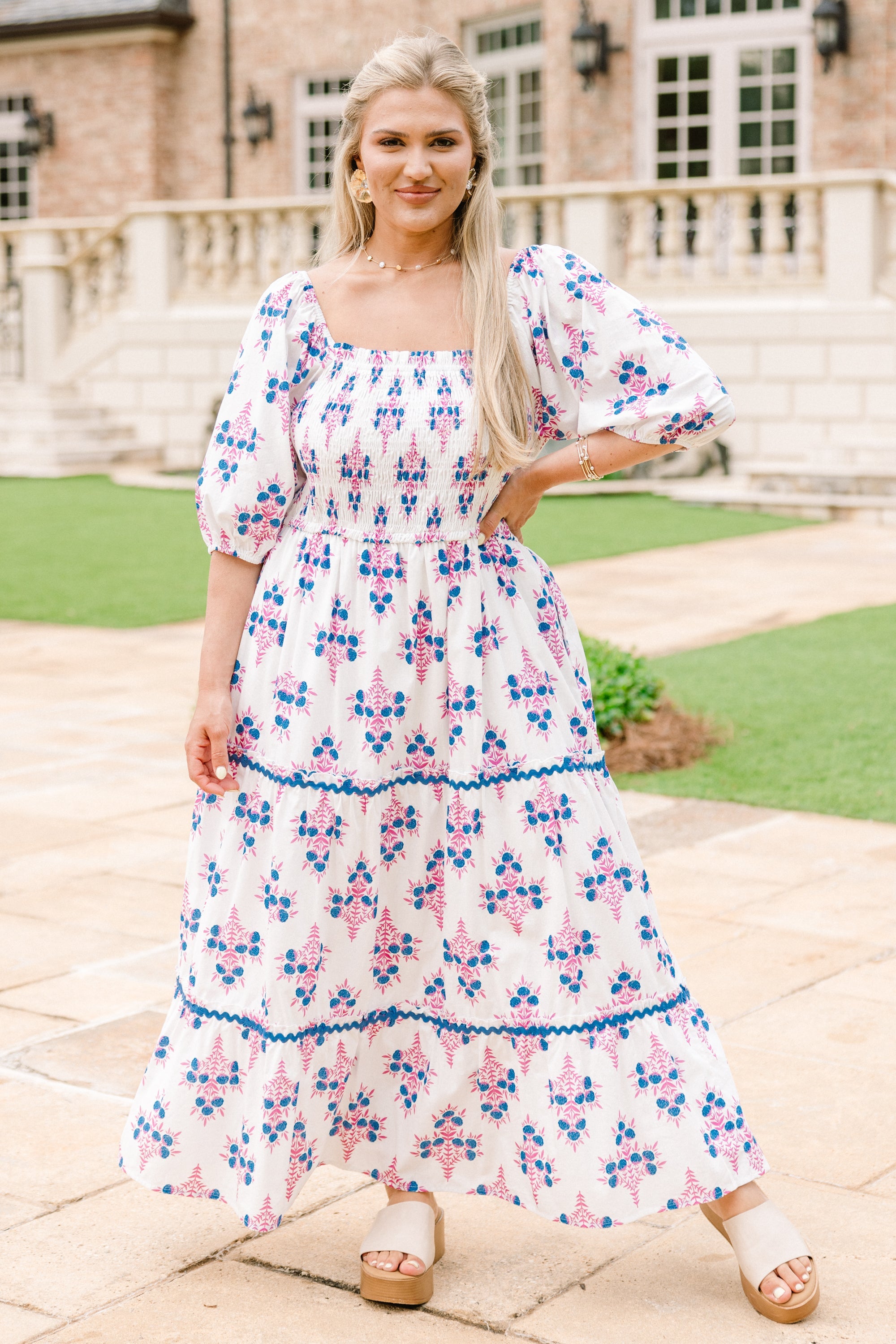 Out Of Touch Dress, White
