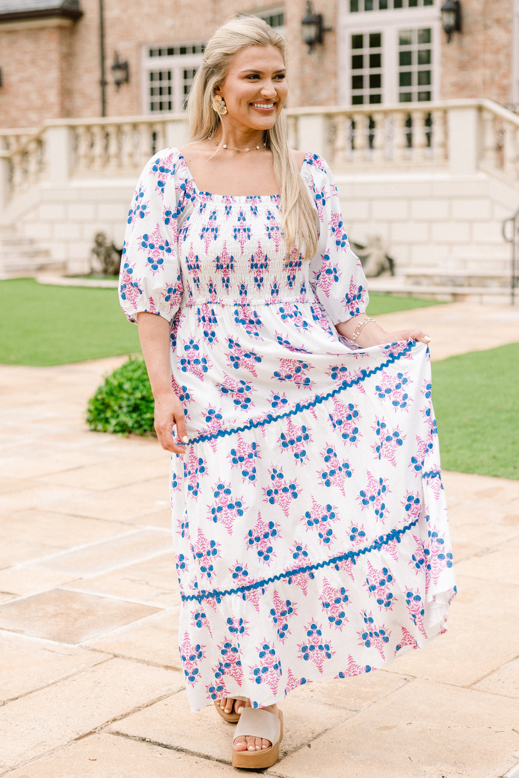 Out Of Touch Dress, White