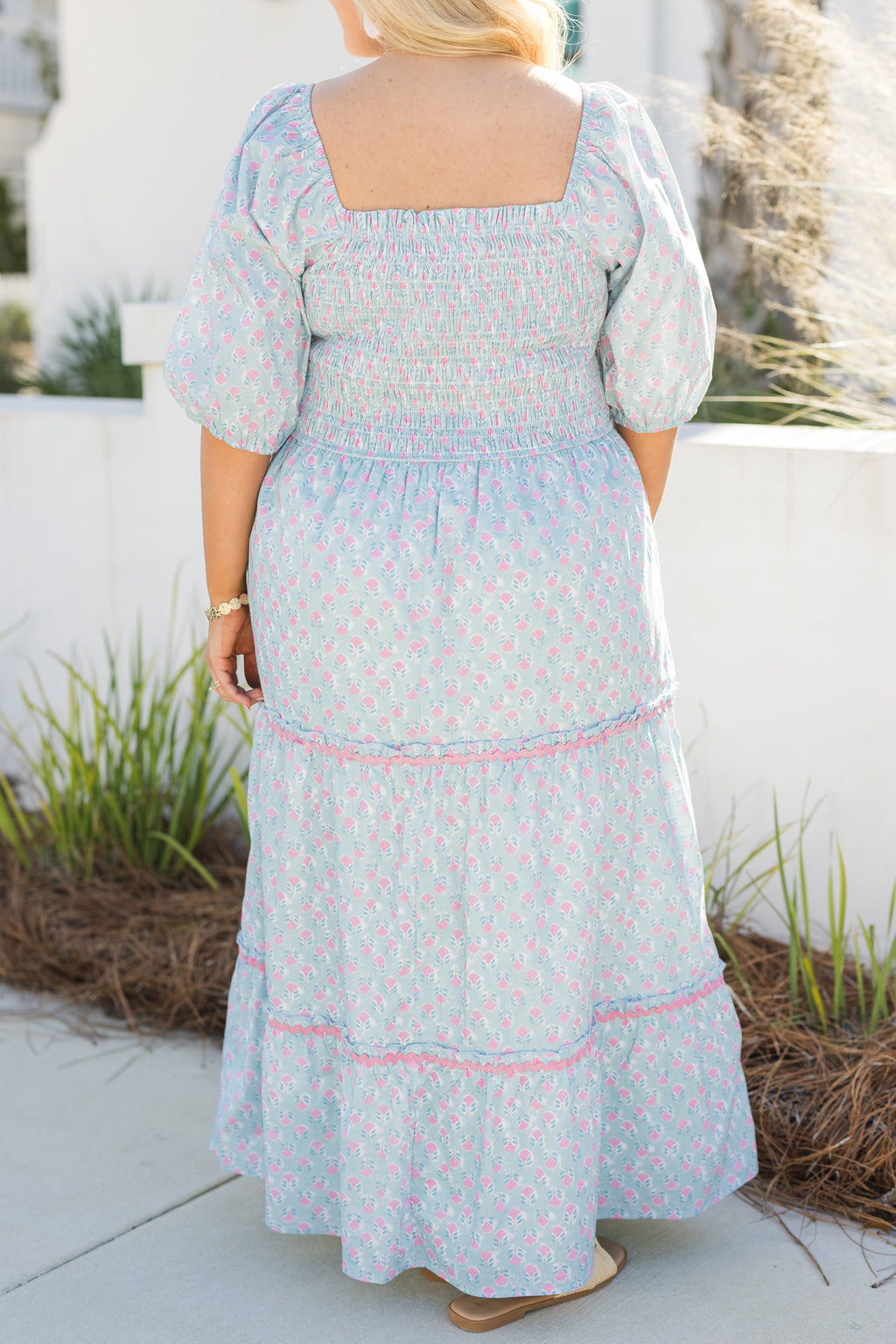 Out of Touch Dress, Baby Blue